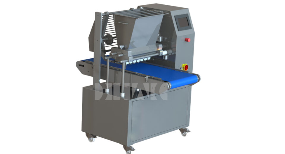 Sausainių formavimo įrenginys